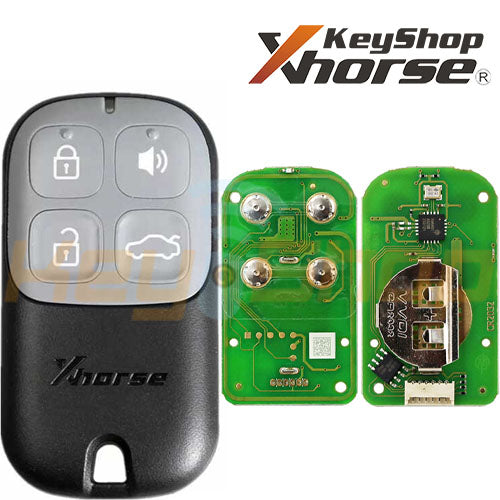 Xhorse Wired Universal Keyless Entry Remote 4Buttons VVDI XKXH0