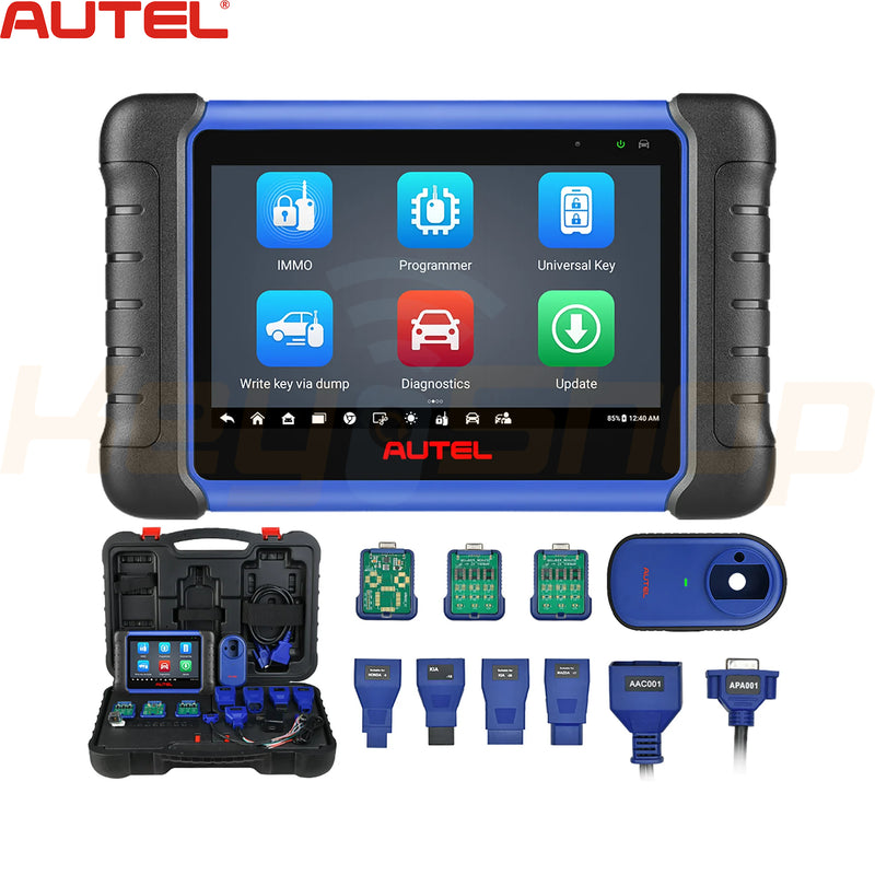 STARTER KIT - Dolphin XP005 + Autel IM508S + MINI Key Tool + Blade Box, Chips & Remotes