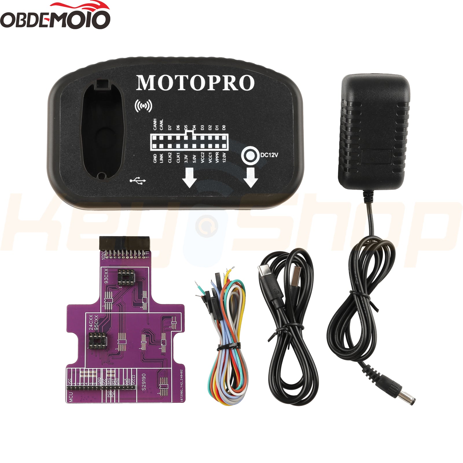 MOTOPRO - Motorcycle Memory Programmer for Keys (1⁄4 the price of TMPr