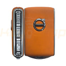 2017+ Volvo ALL MODELS Smart Key Orange Leather | ID8A | 4-Buttons | HU101 | 434MHz | 32256980 (OEM)