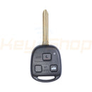Remote Key Shell / TOYOTA / 3 Buttons / TOY43