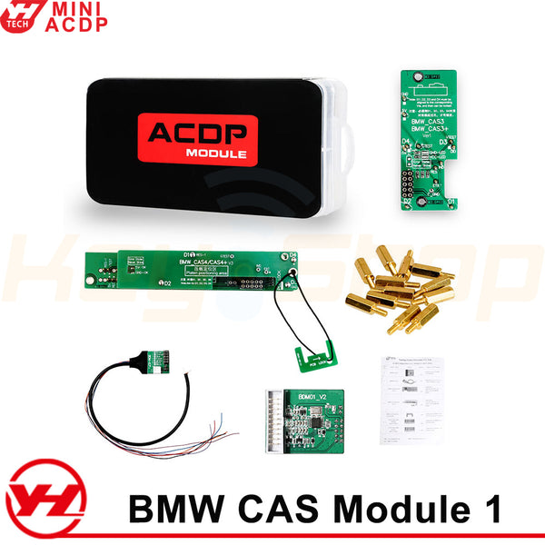 ACDP Module 1 - BMW CAS1-CAS4+ Key Programming & ODO via OBD/ICP + License A500