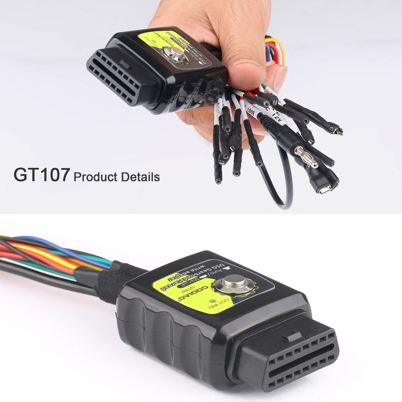 GODIAG GT107 + GT105 II: OBD Key Programming Adapter & TCU Test Bench VAG/Mitsubishi Expert