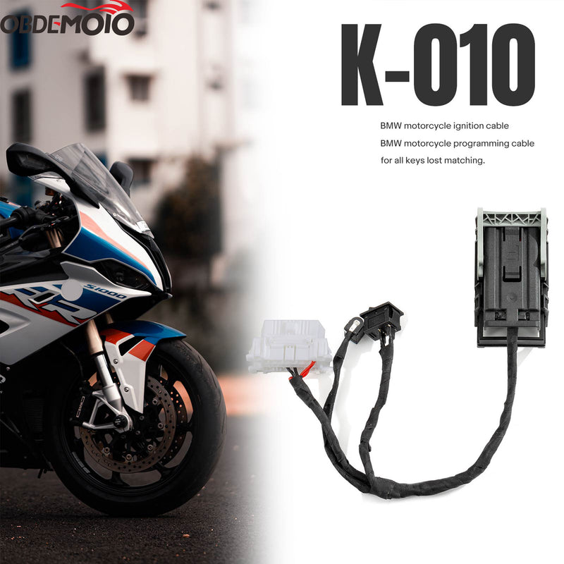 OBDEMOTO 900Pro Cable - BMW Motorcycle ID46 Mechanical Key Programming Adapter / Bosch ECU Test Platform (K-010)