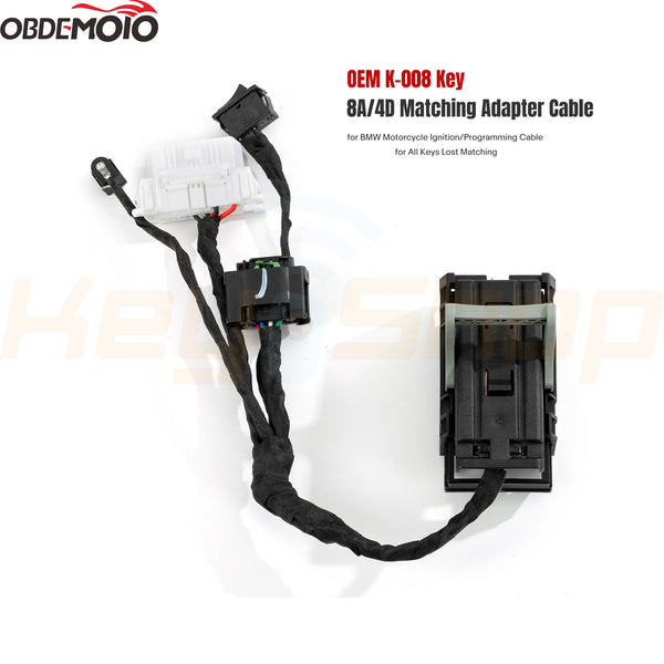 OBDEMOTO 900Pro Cable - BMW Motorcycle 8A / 4D Key Programming Adapter / Bosch ECU Test Platform (K-008)