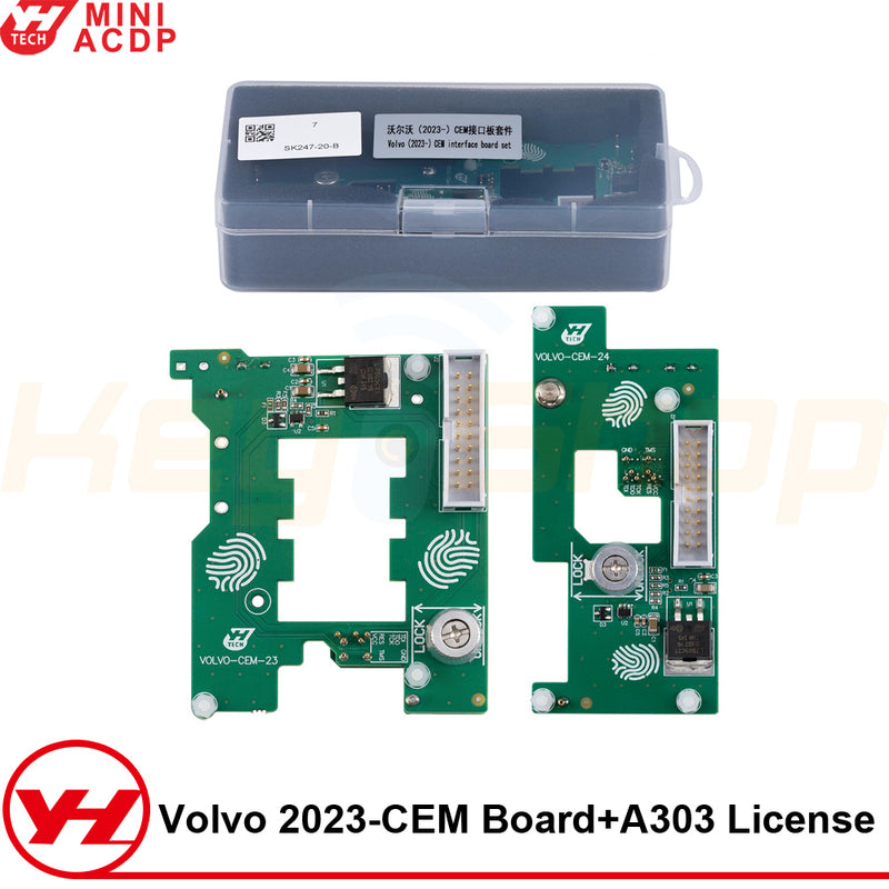 ACDP Module 20 Addon - Volvo 2023+ CEM Board Key Programming + License A303