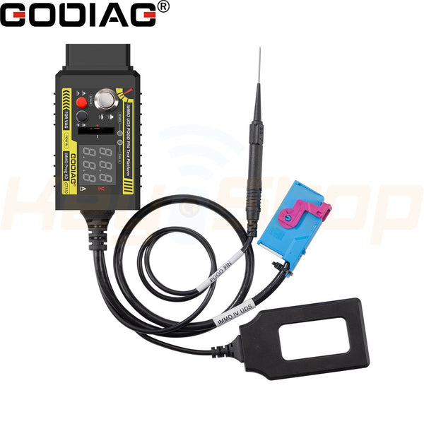 GODIAG GT110: VAG IMMO4 Pogo Pin Test Platform for Safe Bench Key Programming (UDS)