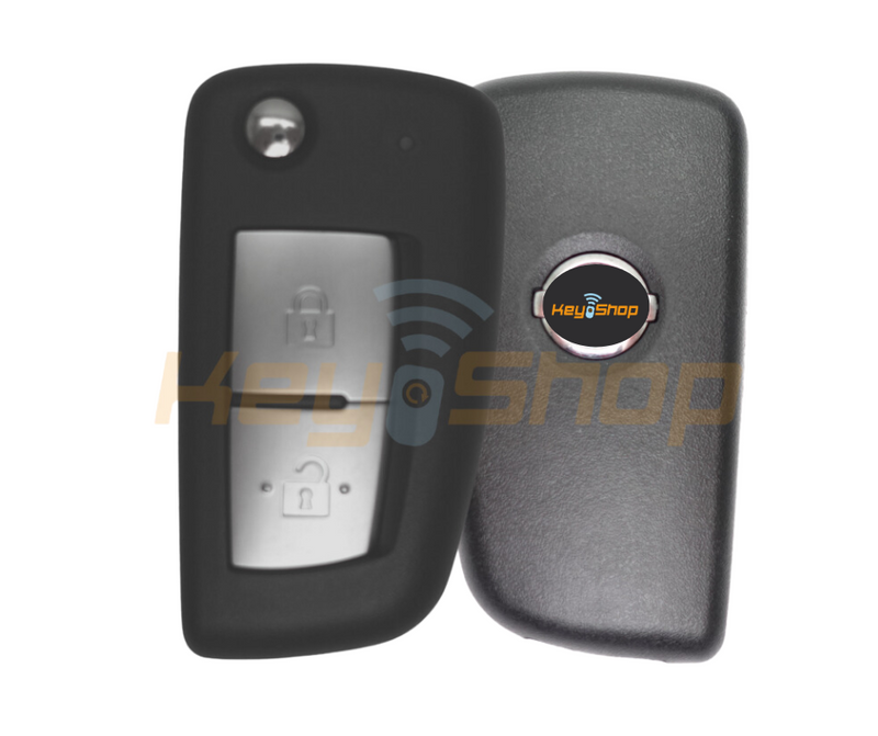 Nissan X-Trail / Qashqai Flip Remote Key | ID4A | 2-Buttons | NSN14 | 433MHz (Aftermarket)