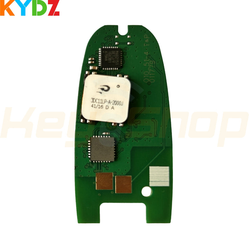 KYDZ Audi MLB-Style Universal Smart Key "PCB Only" | 3-Buttons | ZB-AD3 (PREORDER)