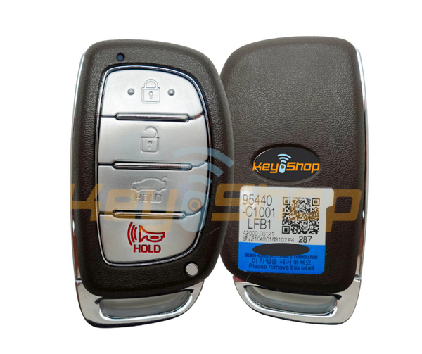 2015-2017 Hyundai Sonata Smart Key | ID8A | 4-Buttons | TOY49 | 434MHz | C1001 (Aftermarket)