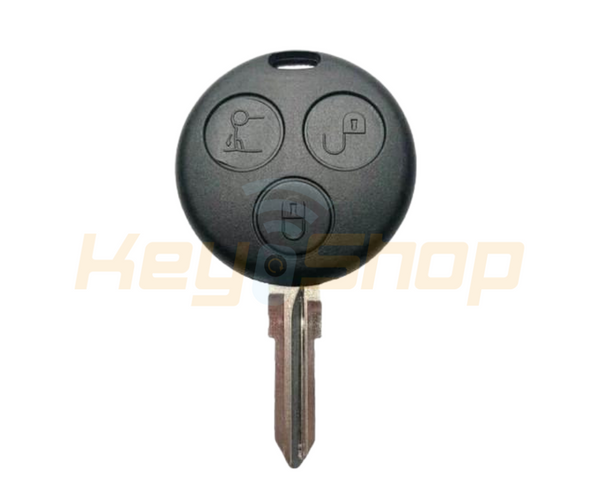 2005-2010 Smart-Car Remote Head Key "W/O Chip" | 3-Buttons | YM23 | 434MHz (Aftermarket)