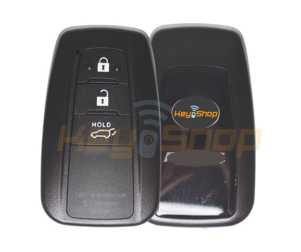 2019+ Toyota Corolla Smart Key | ID4A | 3-Buttons | TOY2 | 434MHz (Aftermarket)