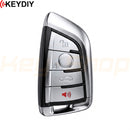 KeyDIY 2010-2024 BMW-Style Universal Smart Key G-Chassis | 4-Buttons | CAS4/FEM/BDC/BDC2/BDC3 | HU100R | KD | ZB-FGB58
