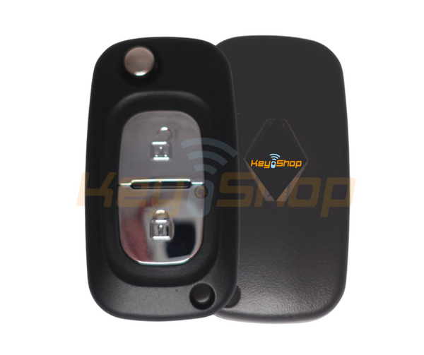 Renault Master/Kangoo Flip Remote Key | ID46 | 2-Buttons | VA2 | 434MHz (Aftermarket)