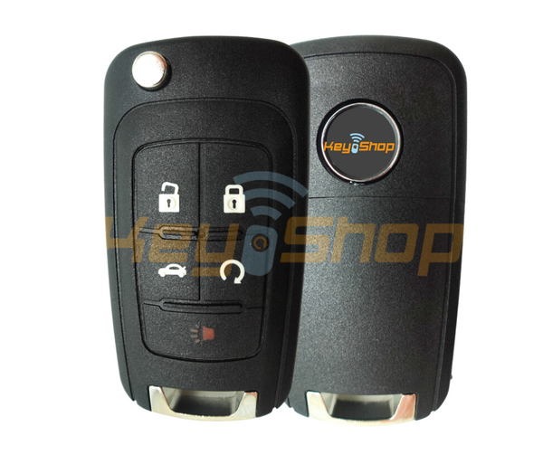2009+ Buick/Chevrolet Flip Remote Key | ID46 | 5-Buttons | HU100 | 315MHz (Aftermarket)