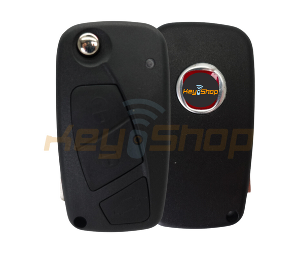 Fiat Fiorino/Qubo Flip Remote Key | ID46 | 3-Buttons | SIP22 | 433MHz (Aftermarket)