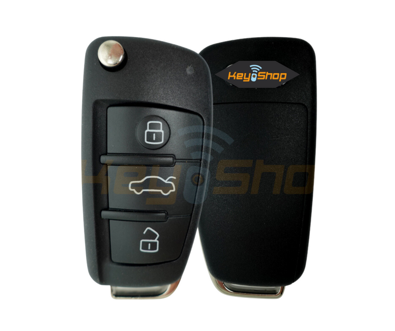 2012-2016 Audi A1 / Q3 Smart Flip Key | ID48 | 3-Buttons | HU66 | 433MHz (Aftermarket)