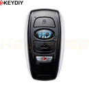 KeyDIY Subaru-Style Universal Smart Key Supports Toyota / Lexus | ID4D | ID8A | 4-Buttons | TOY2 | KD | TIB67-4