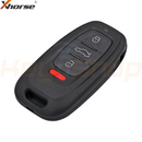 2008-2019 Audi Smart Key 754J | 4-Buttons | 315/434/868MHz | 8T0959754G (Xhorse-Aftermarket)