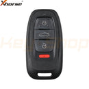 2008-2019 Audi Smart Key 754J | 4-Buttons | 315/434/868MHz | 8T0959754G (Xhorse-Aftermarket)