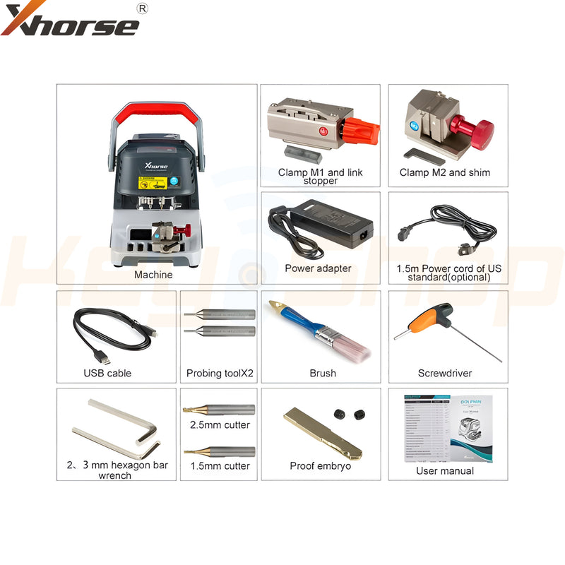 STARTER KIT - Dolphin XP005 + Autel IM508S + MINI Key Tool + Blade Box, Chips & Remotes