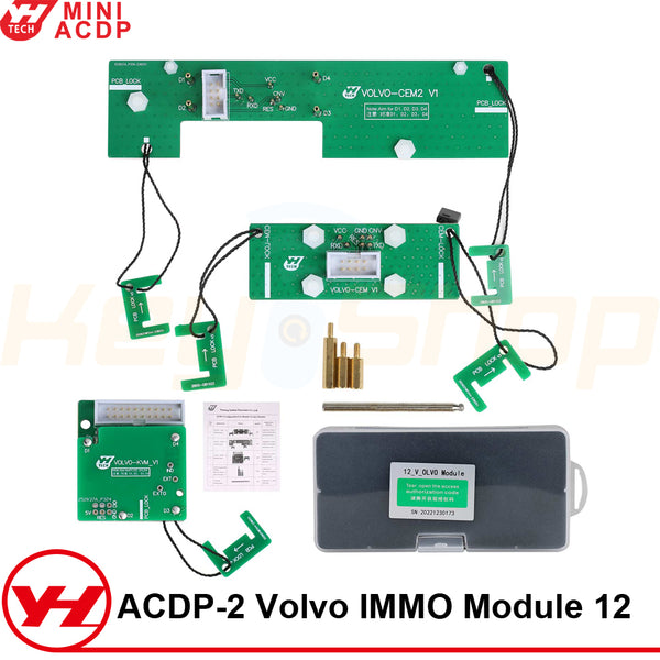 ACDP-2 Module 12 - Volvo 2009-2018 IMMO Key Programming + License A300