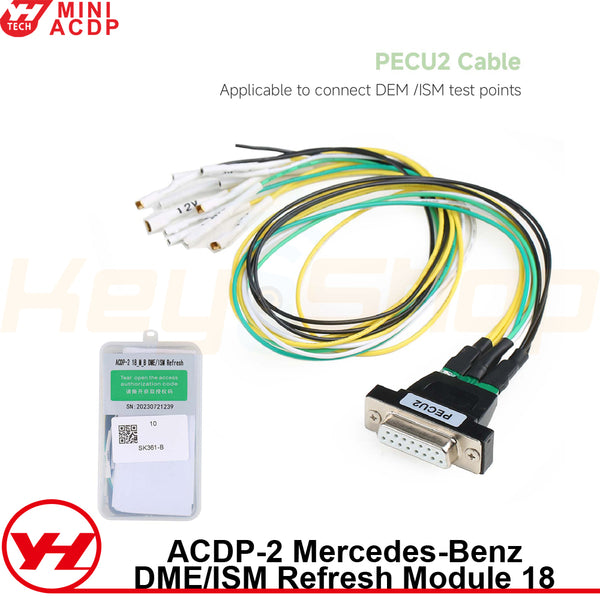 ACDP Module 18 - Mercedes-Benz DME / ISM Refresh via Bench Wires + License A102