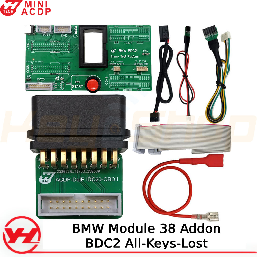 ACDP Module 38 Addon: BMW BDC2 17-22 ALL-KEYS-LOST Bench Test Platform