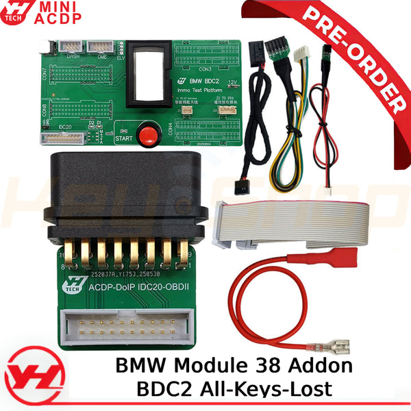 ACDP Module 38 Addon: BMW BDC2 17-22 ALL-KEYS-LOST Bench Test Platform  + License A504 (Pre-Order)