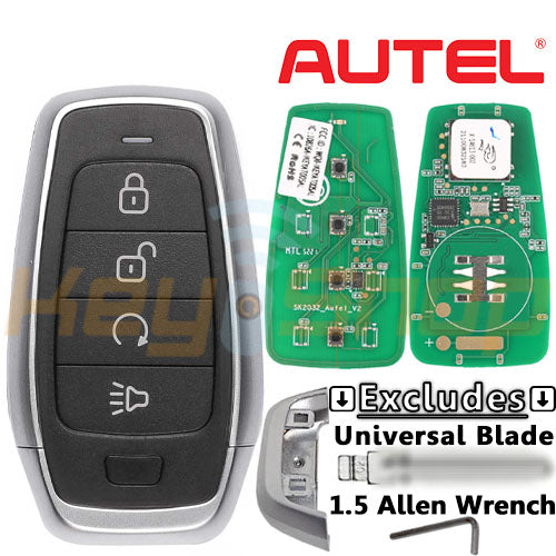 Autel Universal Smart Key | 4-Buttons | IKEY | AT004BL (Panic)