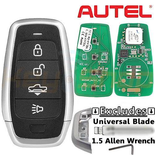 Autel Universal Smart Key | 4-Buttons | IKEY | AT004AL (Panic)