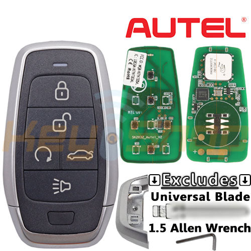 Autel Universal Smart Key | 5-Buttons | IKEY | AT005AL (Lower Suspension)