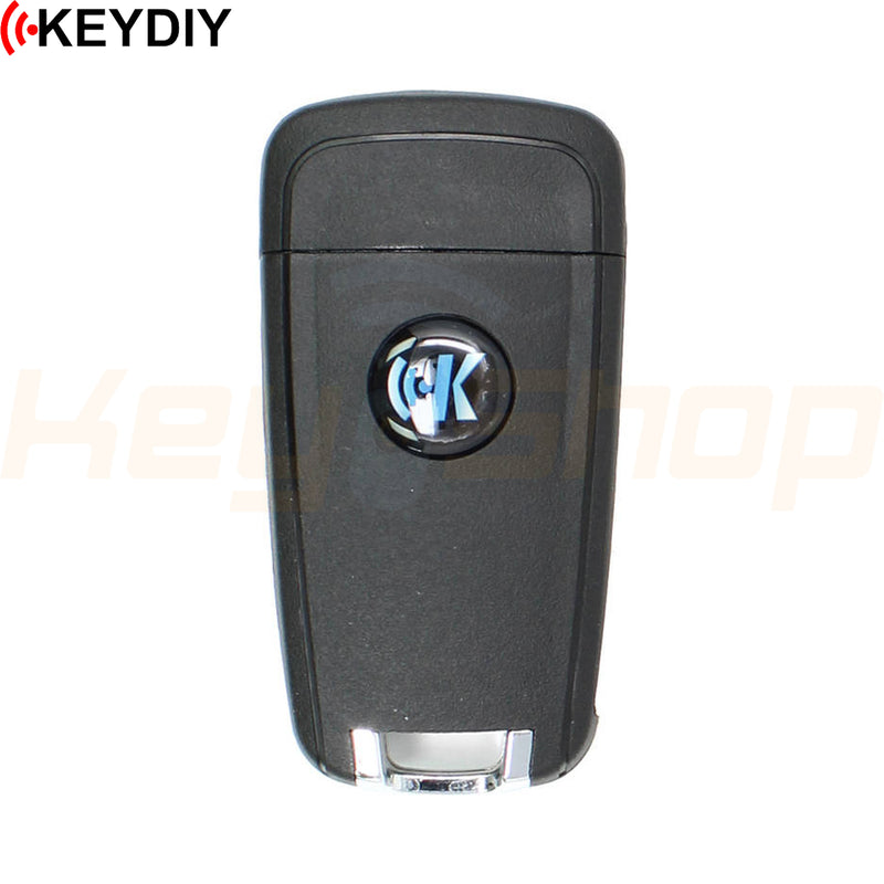 KeyDIY Buick / Cadillac / Chevrolet / GMC-Style Wireless Universal Flip Remote Key | 3-Buttons | KD | NB18-3