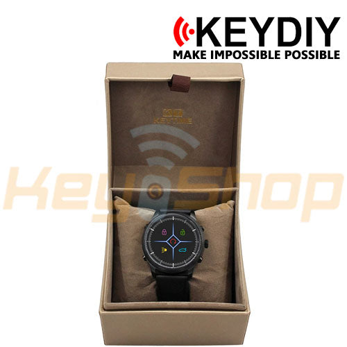 KeyDIY Watch KEYTIME-Style Universal Smart Key | 2-Buttons | KD | BKT-01 (Rubber Strap)
