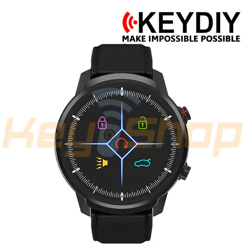 KeyDIY Watch KEYTIME-Style Universal Smart Key | 2-Buttons | KD | BKT-01 (Rubber Strap)