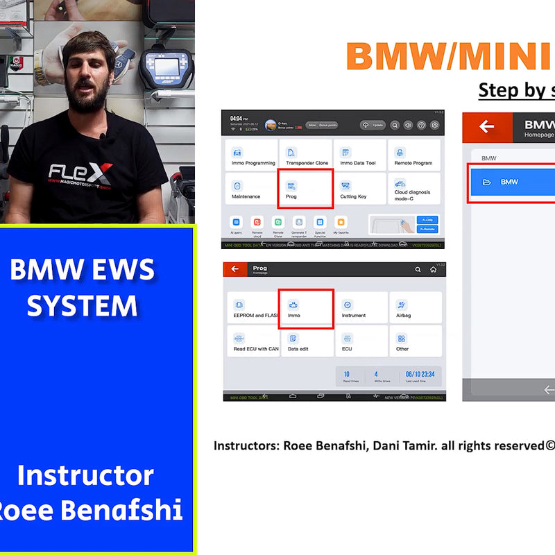 Recorded On-Demand Training - BMW KEYTOOL PLUS Course - Become a BMW Key Making Expert