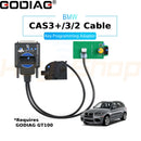 GODIAG BMW CAS3+ / CAS3 / CAS2 IMMO Test Platform Cables - Used with GT100+ (HKSK421)