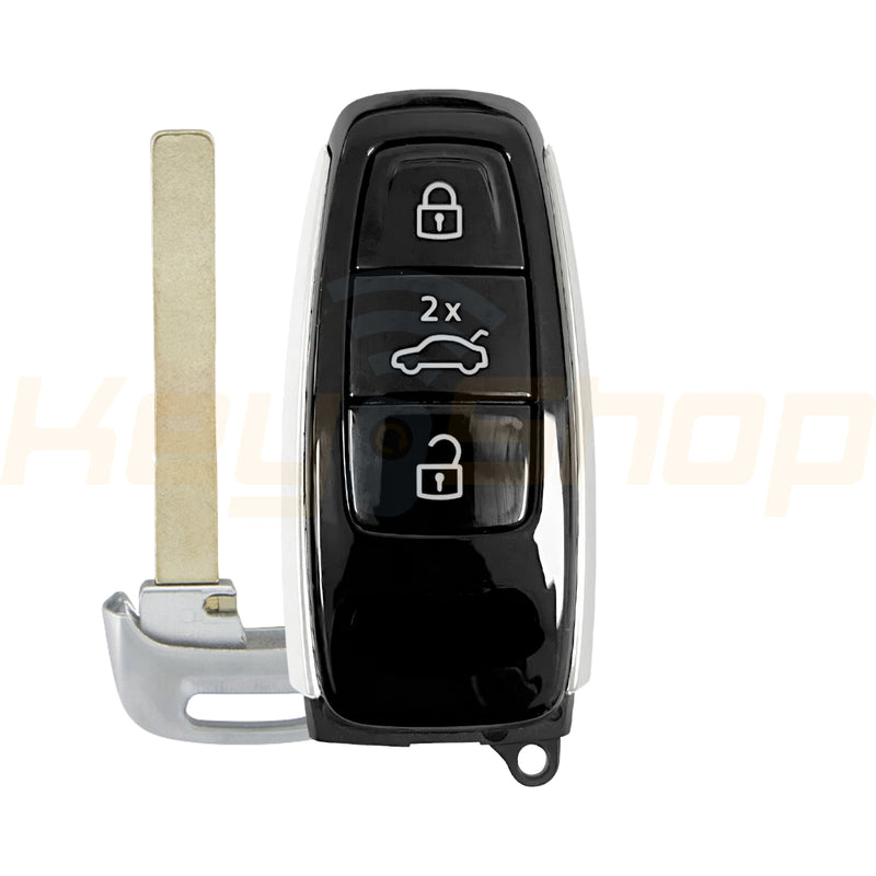 Smart Key Shell | Audi A8 MLB - Black | 3 Buttons