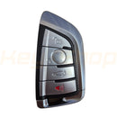 Smart Key Shell / BMW G-Chassis / 2018+ / 4-Button / Emergency Blade / BDC2