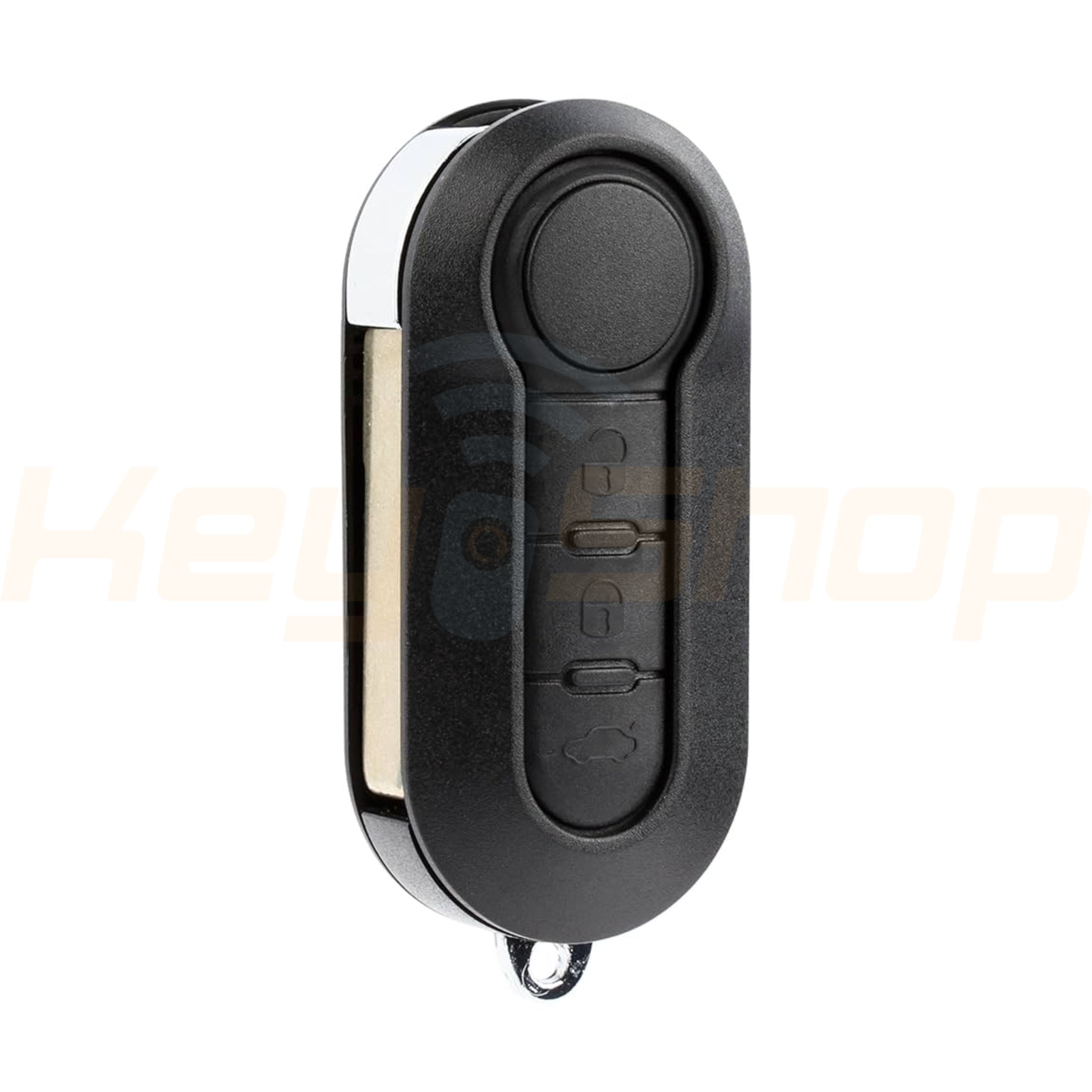 Flip Remote Key Shell / Fiat / DELPHI + MARELLI / 3 Buttons / SIP22