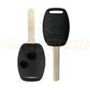 Remote Key Shell / Honda / 2 Buttons (No Chip Holder)