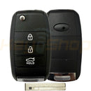 Flip Remote Key Shell / Kia / 2016+ / HYN17 / 3 Buttons