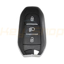 Smart Key Shell / PEUGEOT / 3 Buttons / HU83 / 2016-2020 / "Wide PCB" fits IM2A (Lights)