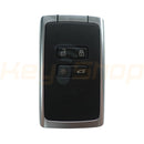 Remote Key Shell / Renault Grand Coupe / 4 Buttons / White