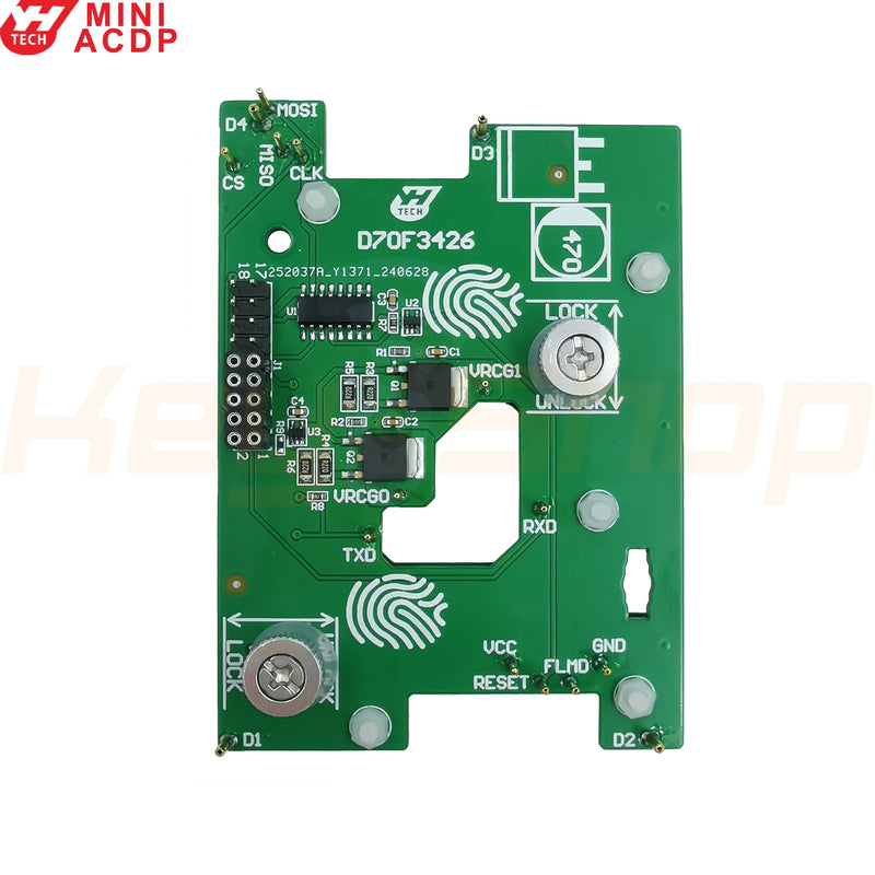 ACDP Module 34 - VAG MQB RH850 Key Programming & ODO via OBD/ICP + License A609