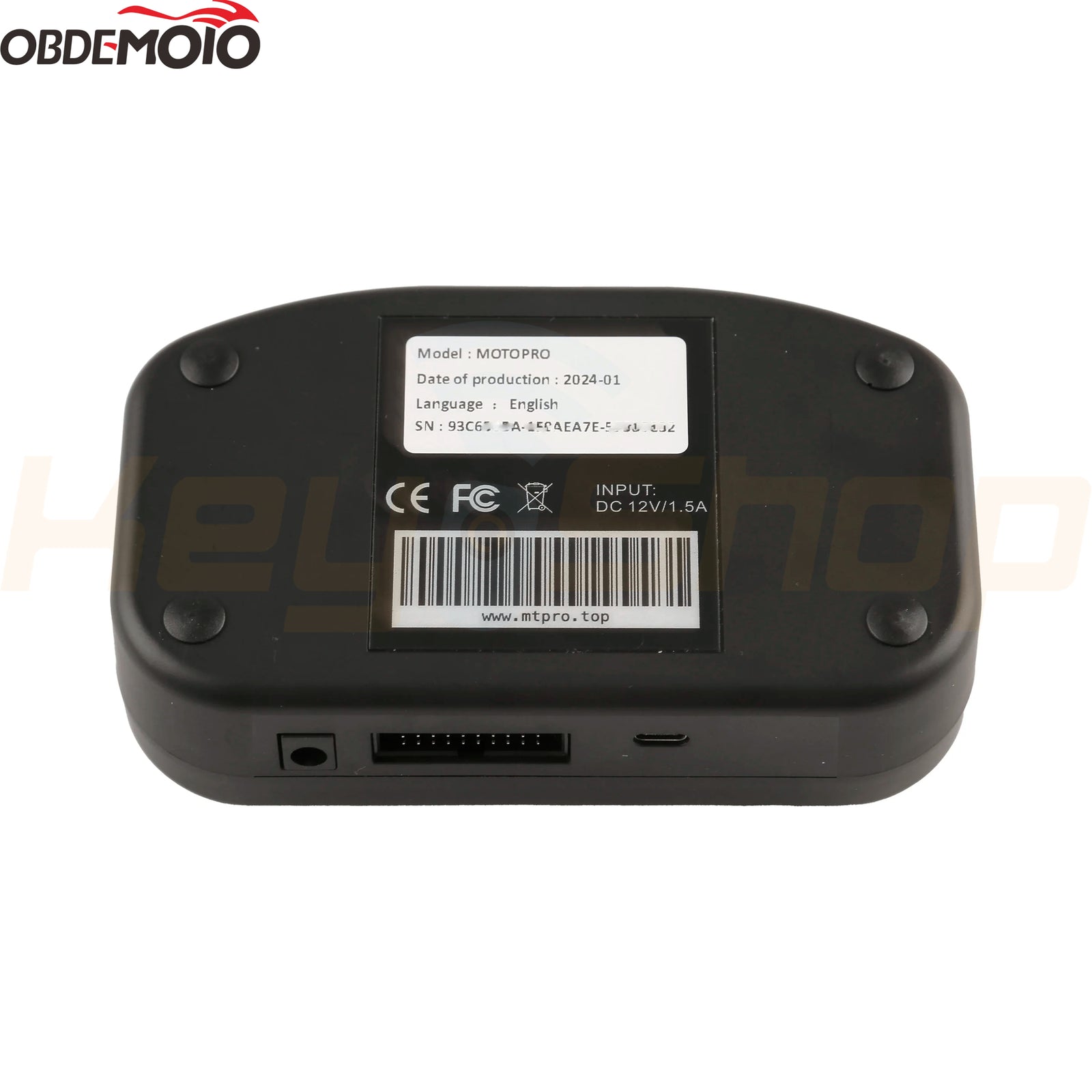 MOTOPRO - Motorcycle Memory Programmer for Keys (1⁄4 the price of TMPr