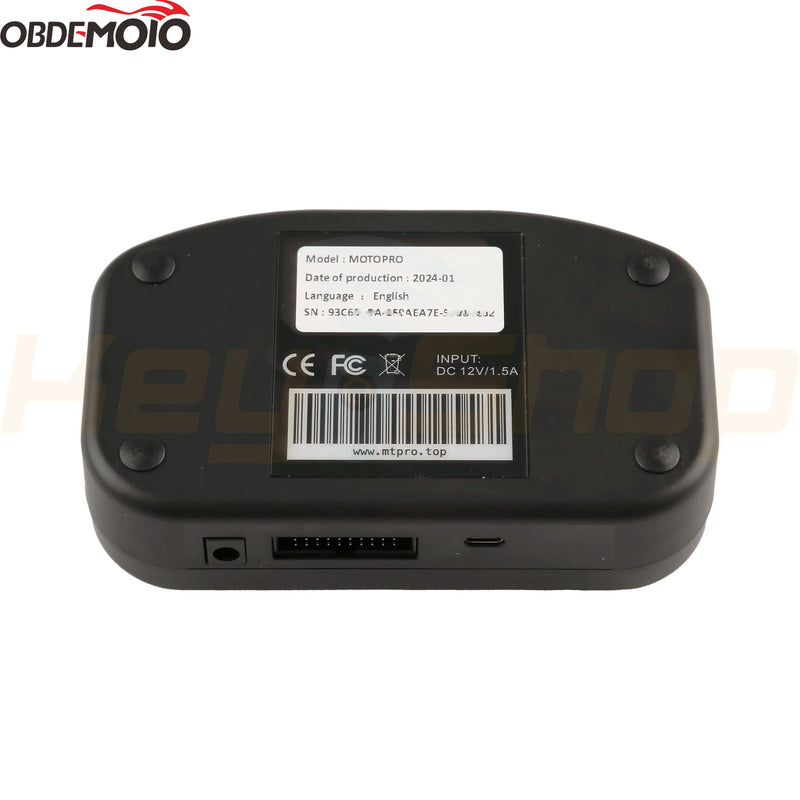 MOTOPRO - Motorcycle Memory Programmer for Keys (1⁄4 the price of TMPro2)