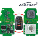 Lonsdor Lexus / Toyota-Style Universal Smart Key "PCB Only" | 4-Buttons | FT02-PH0440B (AKL PCB)
