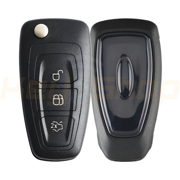 2015+ Ford Transit Flip Remote Key | ID49 | 3-Buttons | HU101 | 434MHz (Aftermarket)