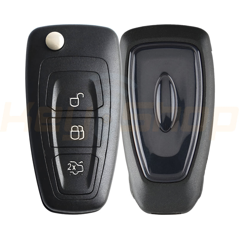 2015+ Ford Transit Flip Remote Key | ID49 | 3-Buttons | HU101 | 434MHz (Aftermarket)